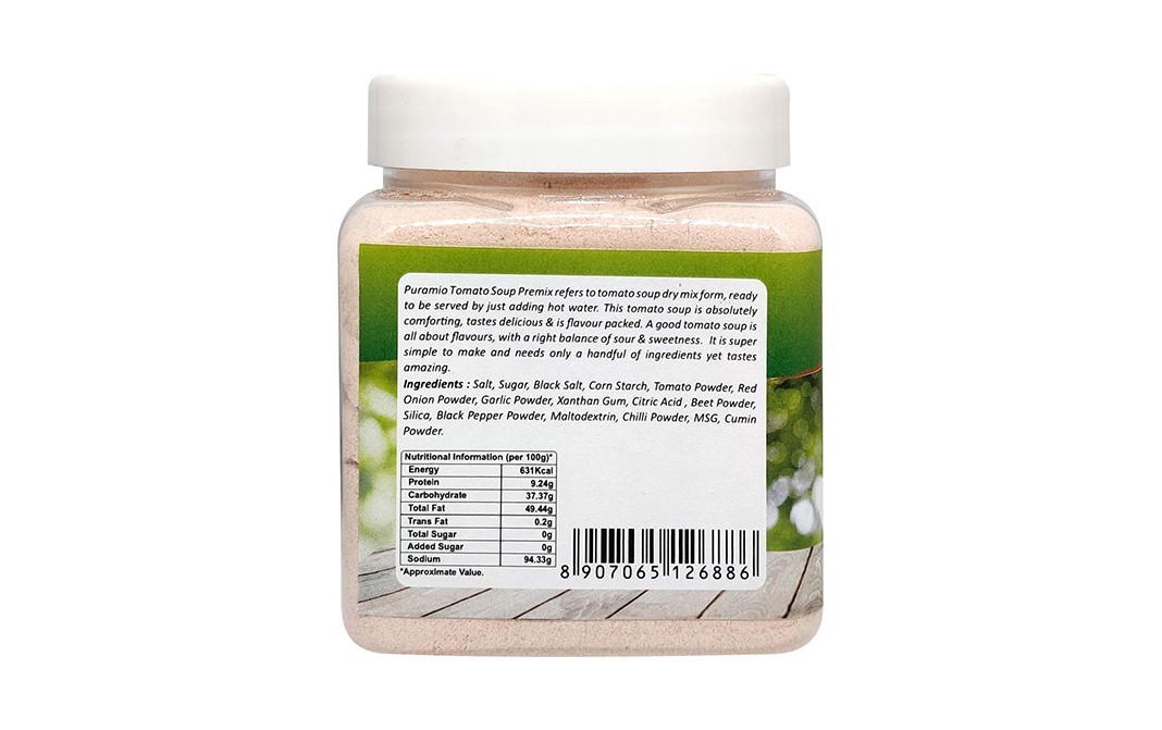 Puramio Tomato Soup Premix    Plastic Jar  250 grams